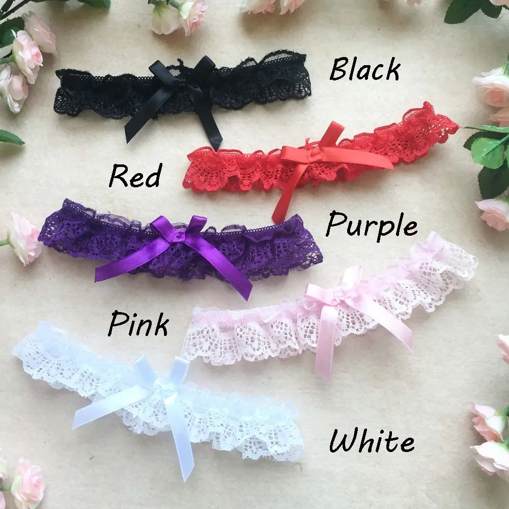 

Sexy Women Girl Lace Floral Bowknot Wedding Party Bridal Lingerie Cosplay Leg Garter Belt Suspender