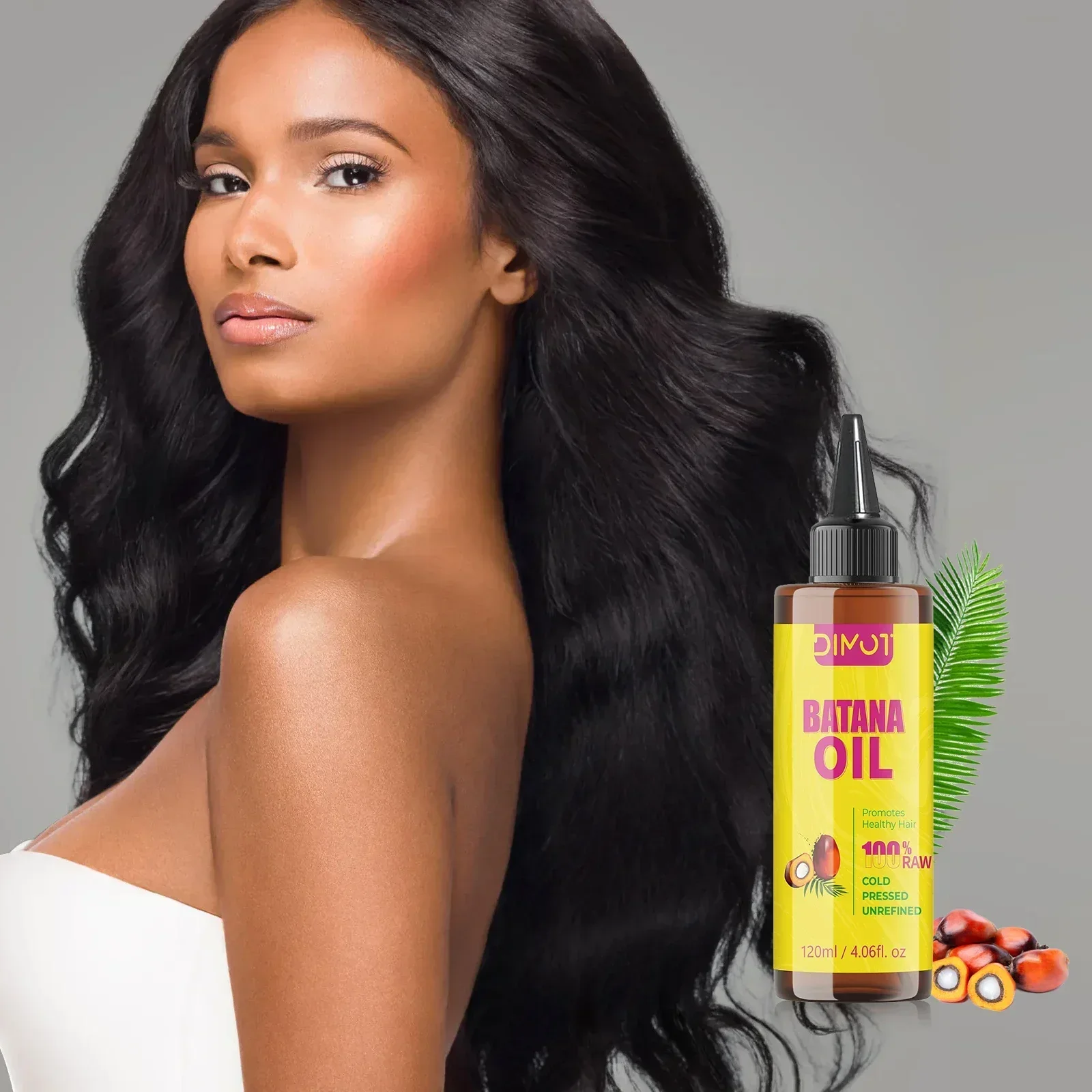 

Batana Oil for Hair Growth Prevent Hair Loss Strengthen Hair Roots Repair Damaged Hair Nourish Scalp Dense Hair Care Oil