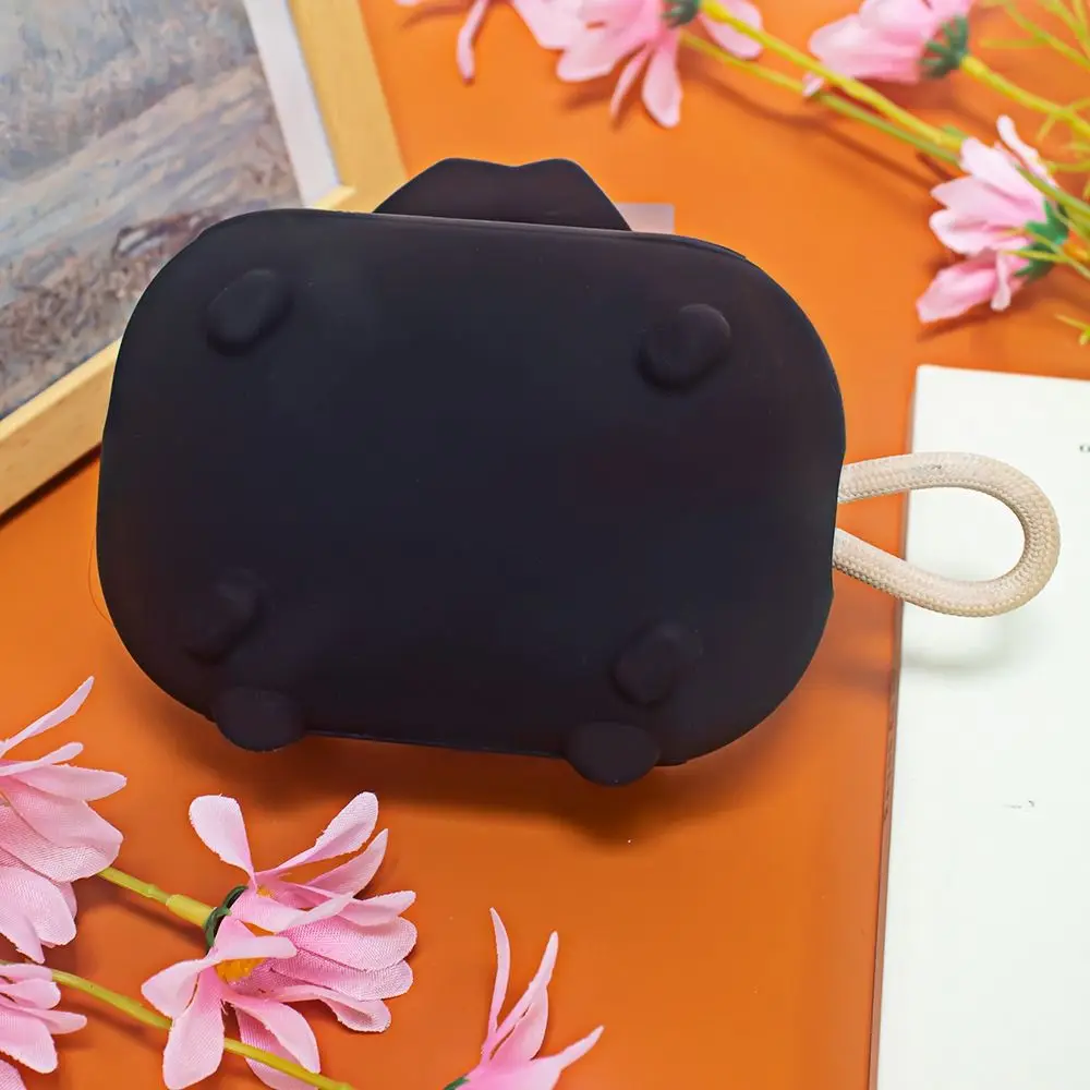 Silicone Speaker Case Dustproof Cartoon Protective Sleeve Shockproof Dustproof Cover for Anker Soundcore Select 4 Go