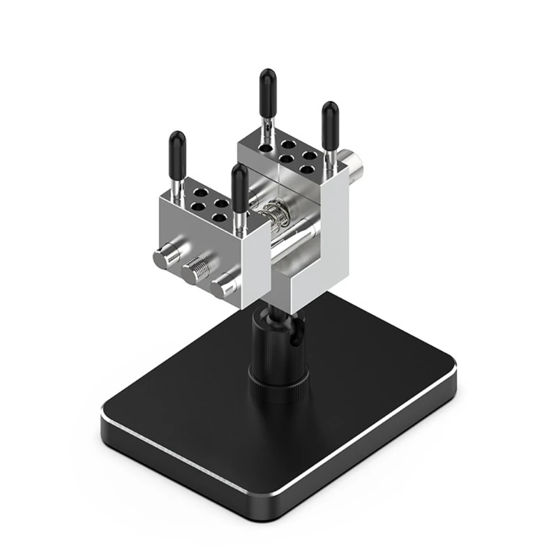 

Hobbyist Workholding Clamp Tool with 360 Degree Positioning Flexibility and Antiscratch Jaw for Intricate Metalworking