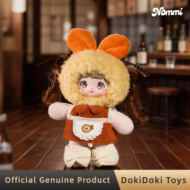 Genuine Nommi Izakaya Bites Series Blind Box Bag Charm Cute Trendy Collectible Plush Pendant Figure Doll Toy Gift For Adults