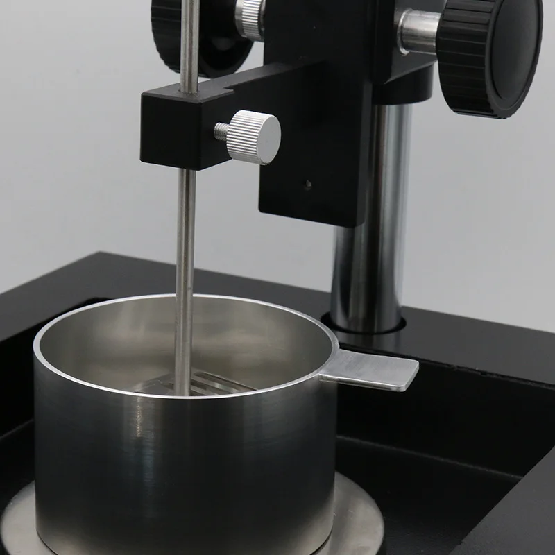 

Mercury density tester, solid embryo apparent density volume tester