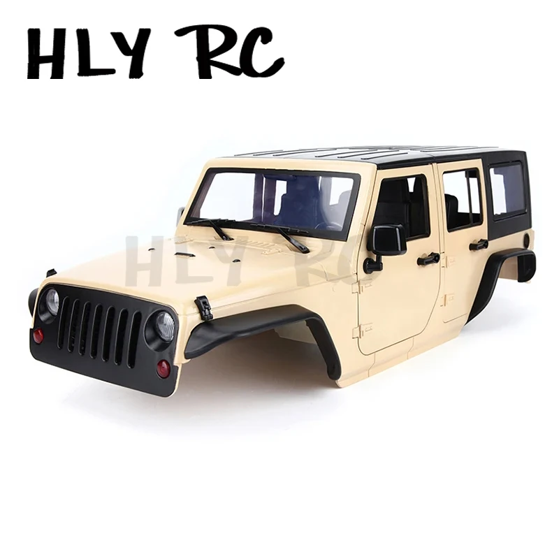 1Set 313mm 12.3inch Wheelbase Body car Shell Cage for 1/10 RC Crawler Car SCX10 SCX10 II TRX4 90046 90047 Jeep Wrangler