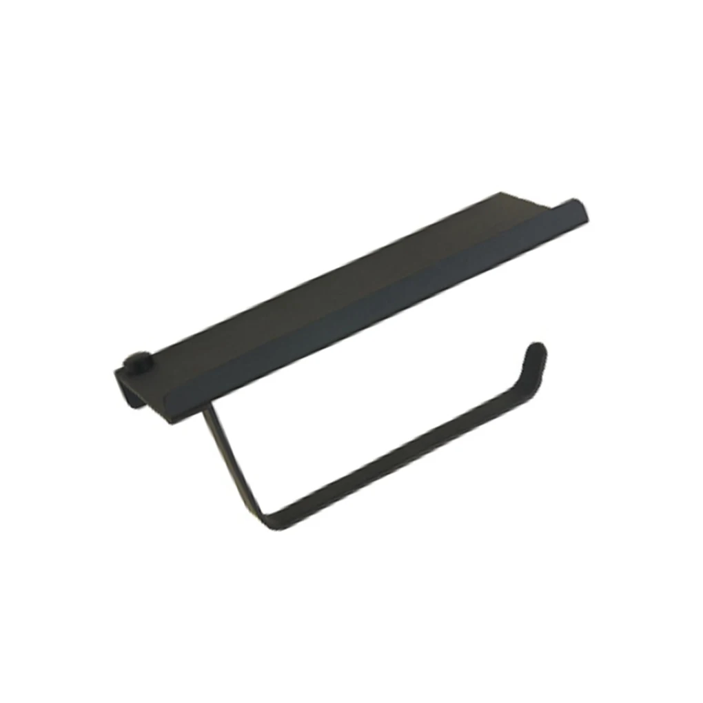 

Держатель для бумаги, полка для унитаза, стеллаж для хранения, многофункциональная практичная подставка из алюминиевого сплава для телефона, подставка для рулона в ванной комнате