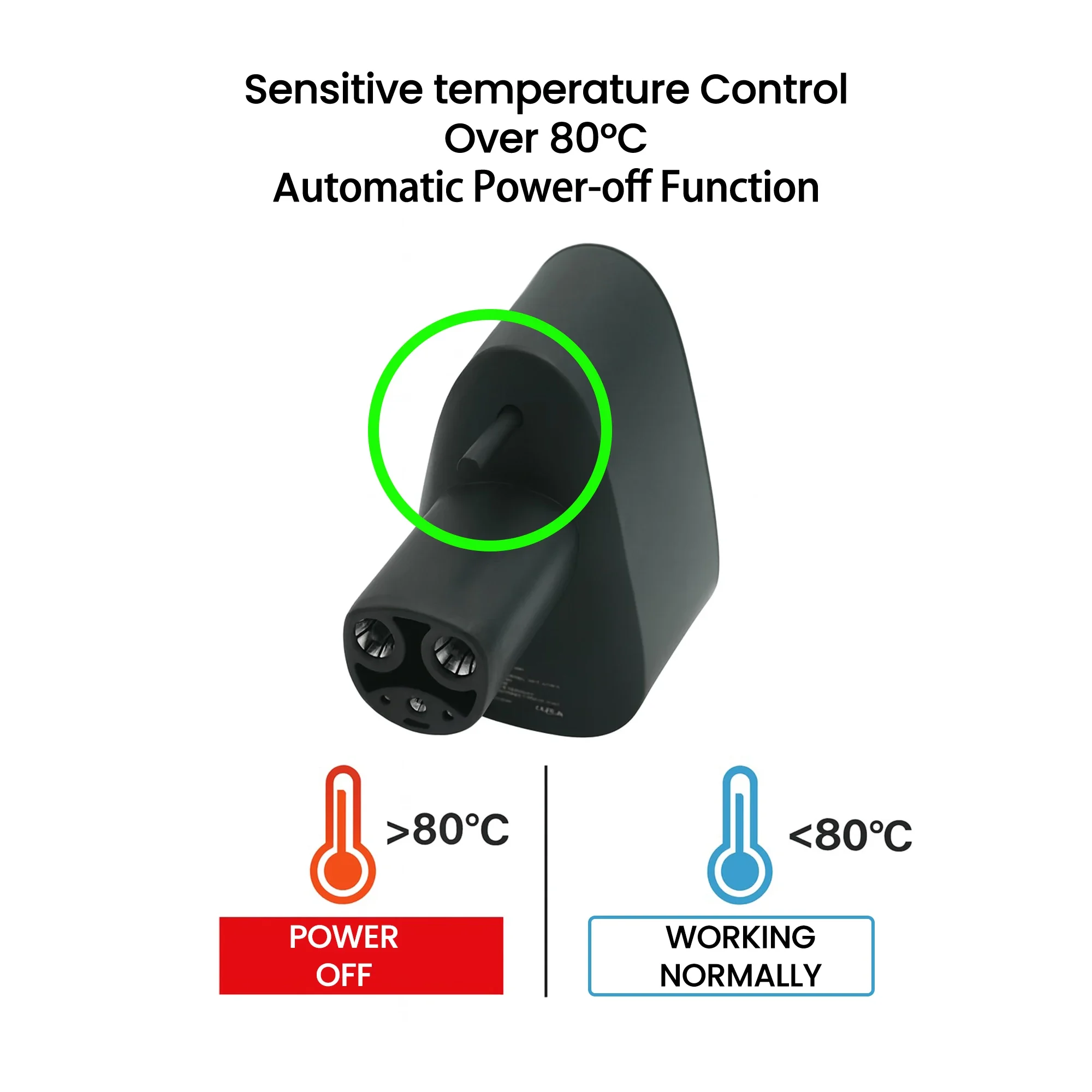 ตัวแปลงไฟฟ้า FITMPH CCS 1 เป็น Tesla DC, 500V DC, 250kW, ใช้ได้กับรถยนต์รุ่น 3,Y,S,X, รองรับการชาร์จเร็วระดับ 3