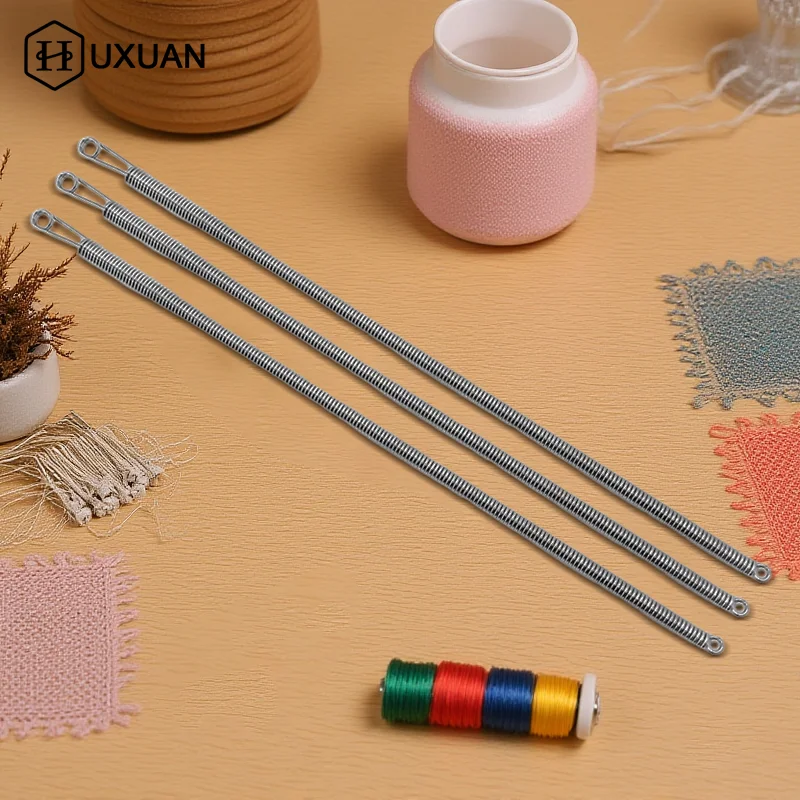 3pcs Flexible Drawstring Threader Quick Threading Spring Designed String Pull Tool Multipurpose Drawstring Stringing Tool