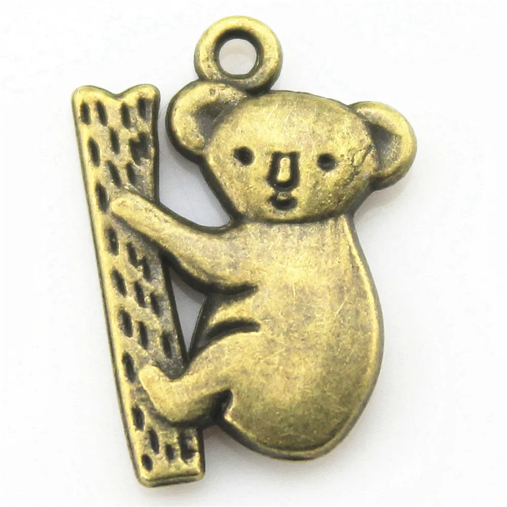 Leopard Bear Charms Car Accessories Lot Jewelry For Men