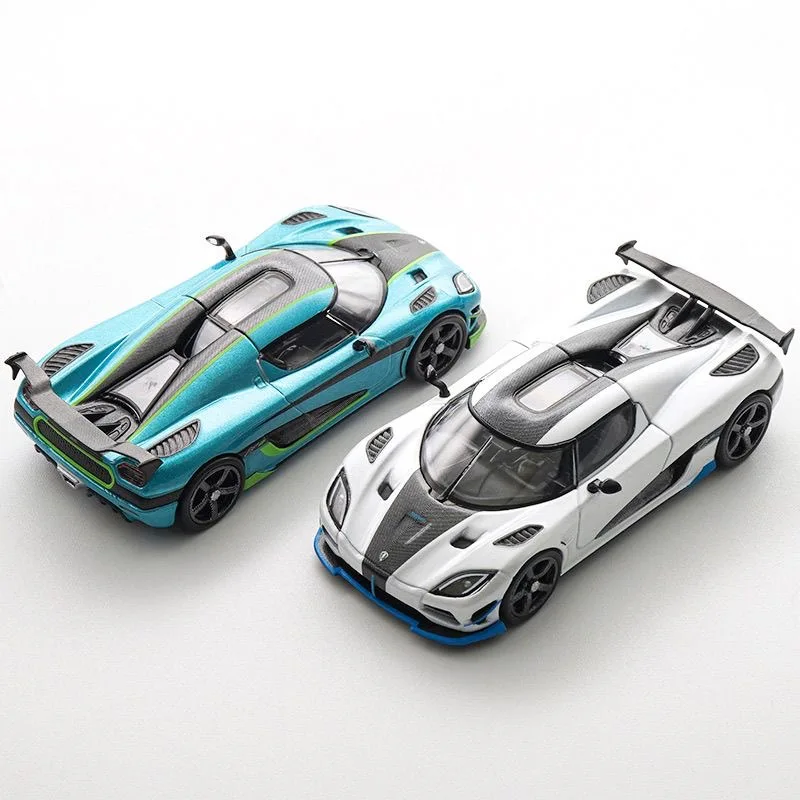 Happy Car 1/64 Koenigsegg Agera RS Diecast Car Model Alloy Simulation Collection Toy Gift For Boys#peetyeee view 2
