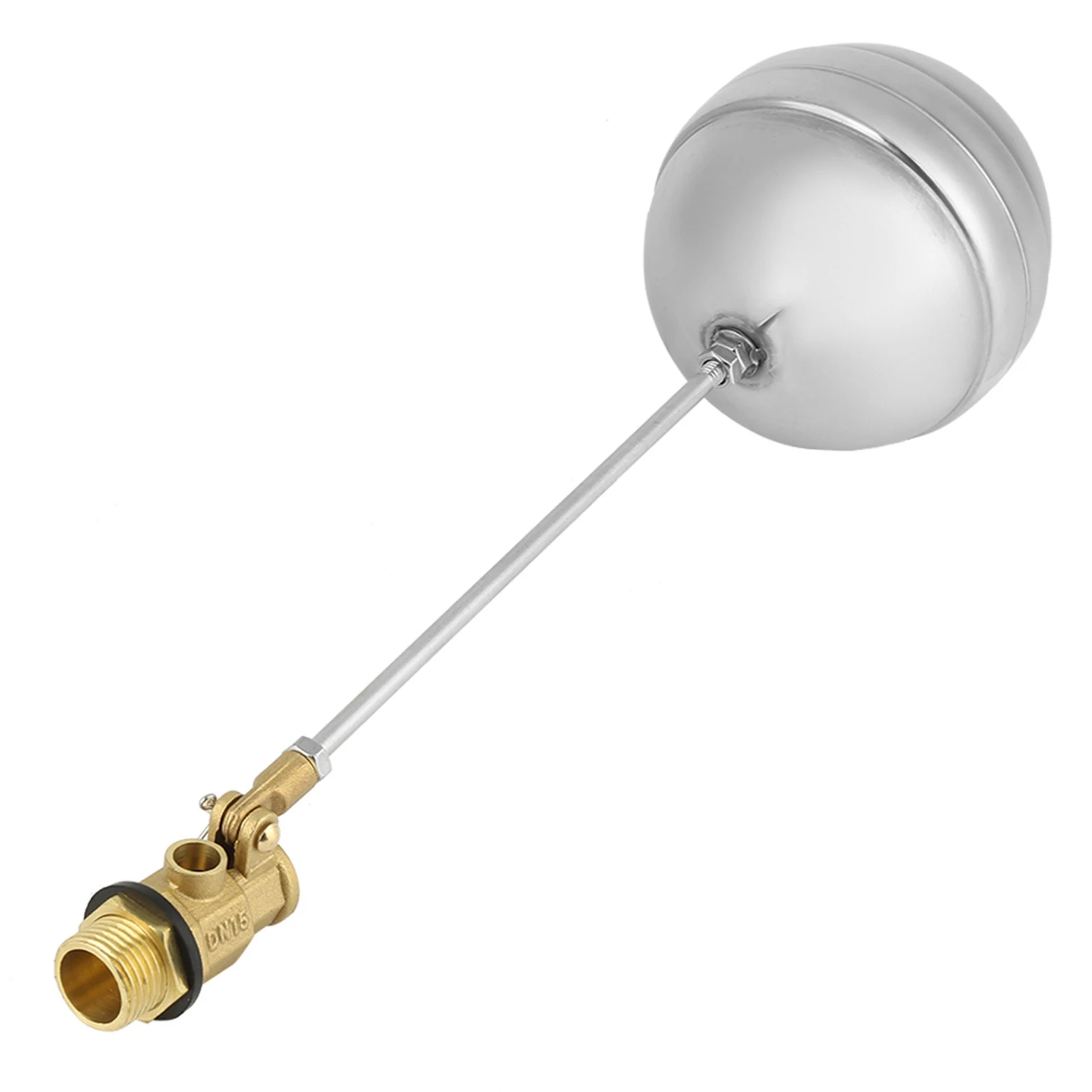مستشعر المياه الخيط النحاسي للذكور ، صمام الكرة العائمة ، الفولاذ المقاوم للصدأ ، DN15 ، G1 ، 2