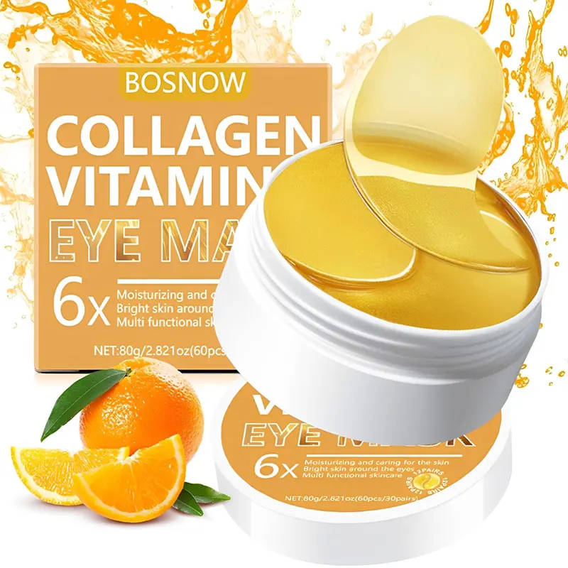 30pairs Eye patches Hydrating Moisturizing Crystal Collagen Gel Eye Mask Hydrating Removing Dark Circles Smoothing Eye Skin Care