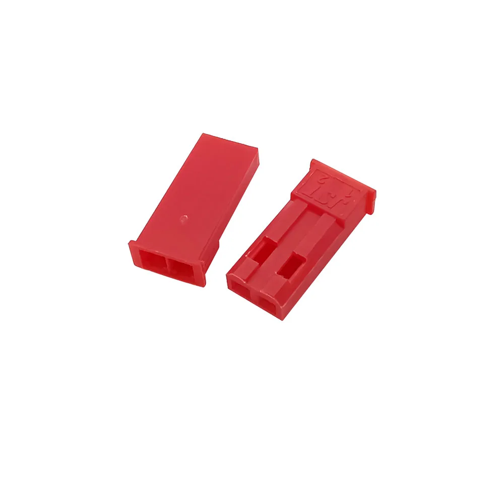 Red JST SYP 2 Pin Male Plug and Female Socket Plastic Housing Shell Crimp Terminal Connector Kit For LED RC Battery Toys DIY