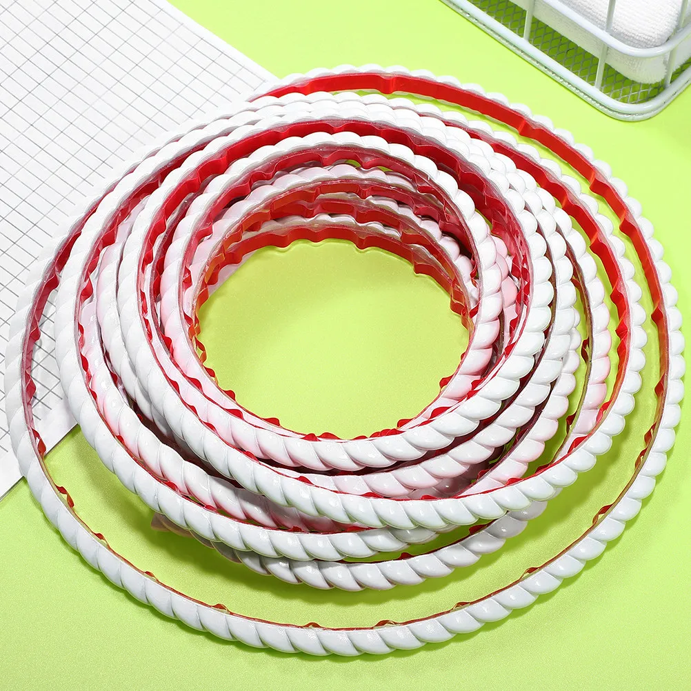 1 Roll Decorative Trim Caulk Strip Flexible PVC Peel Stick Easy Install Wall Mirror Border Moulding Trim Home Decoration Corner