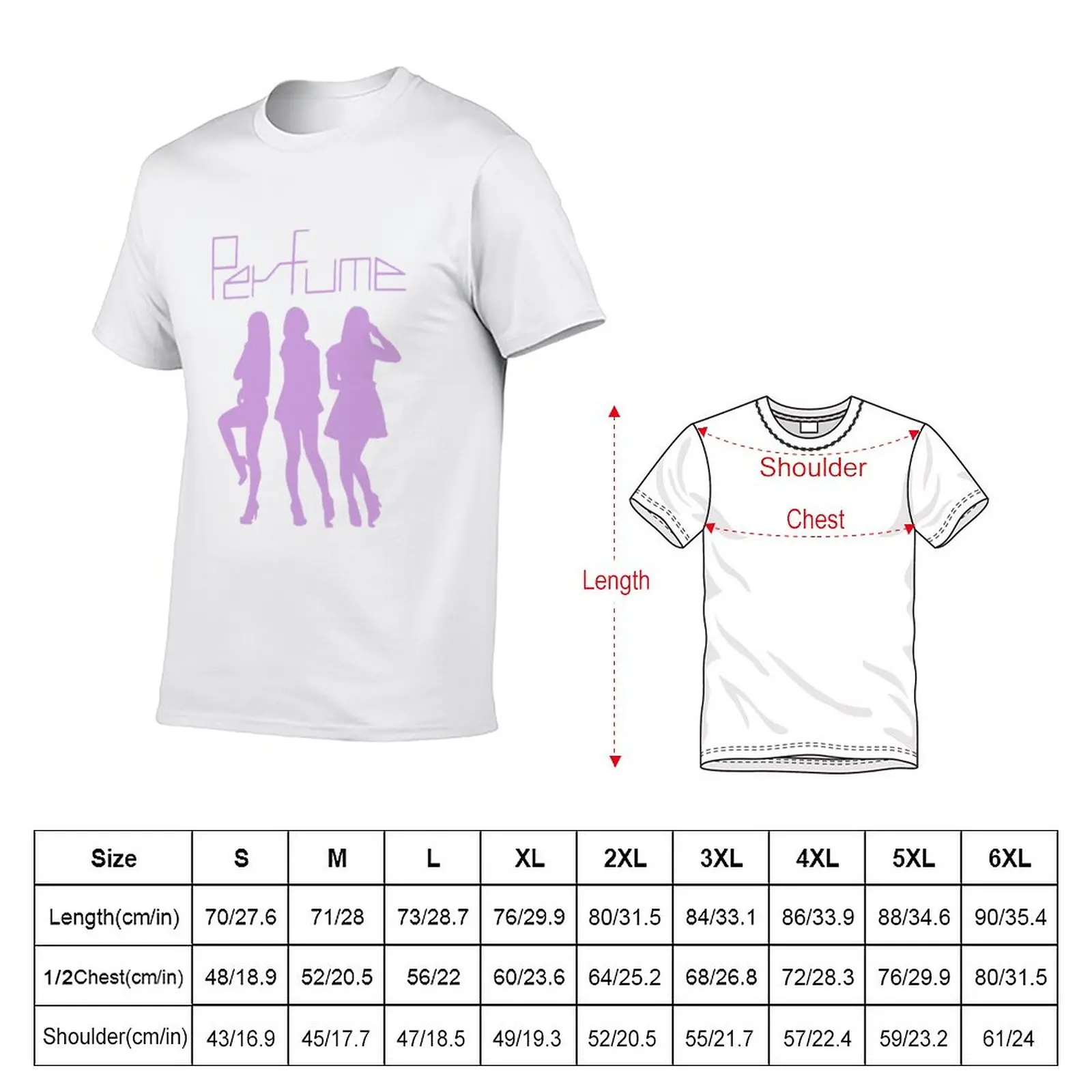 New Perfume JPOP Essential T-Shirt custom t shirt anime clothes t shirt men