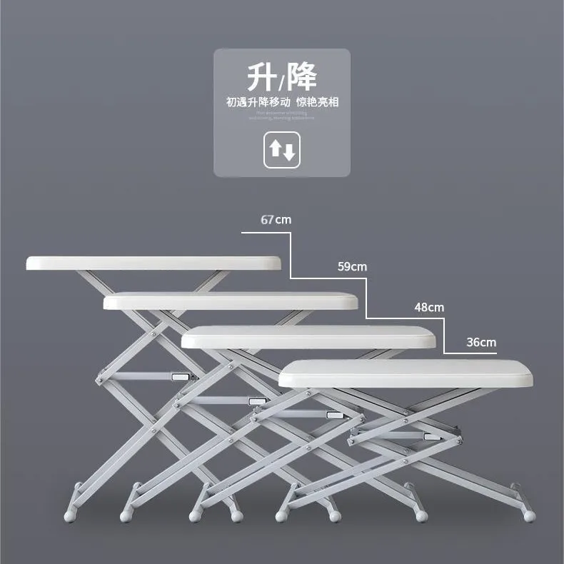 Folding table Dining table Household portable computer Simple desk Small apartment learning Lifting
