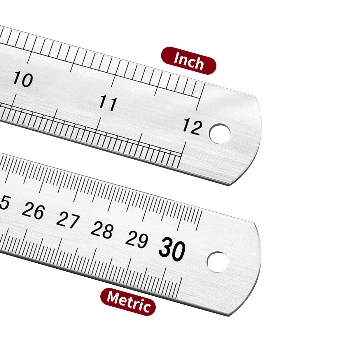 Positionierungsblock für Stahlmaßstäbe, 45/60/90 ° Mehrwinkel-Markierungslineal, Holzbearbeitungs-Linienmarkierer für Tischlerei und Heimwerkerarbeiten – Detail 4