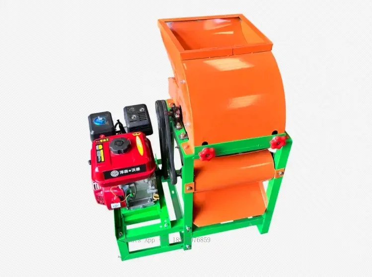 مقشر الذرة الصغيرة للاستخدام المنزلي آلة دراس آلة الذرة آلة تقشير الذرة البنزين