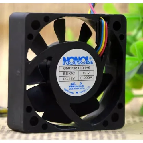 Nuevo ventilador enfriador para NONOISE G5015M12D1 + 6 12V 0.200A ventilador de refrigeración de Audio de coche 5015 50*50*15MM
