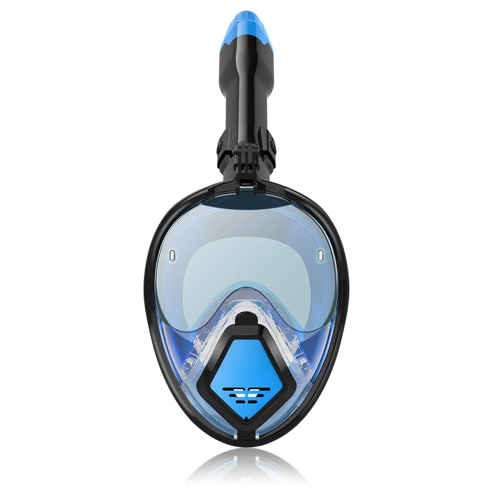 

180° View Full Face Snorkel Mask Scuba Diving Mask for Adult Goggles Underwater Transparent Swimming Sunshade Lens Multifunction