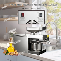 1500W 110V/220V Automatic Cold Press Oil Machine, Oil Cold Press Machine, Sunflower Seeds Oil Extractor press Extract