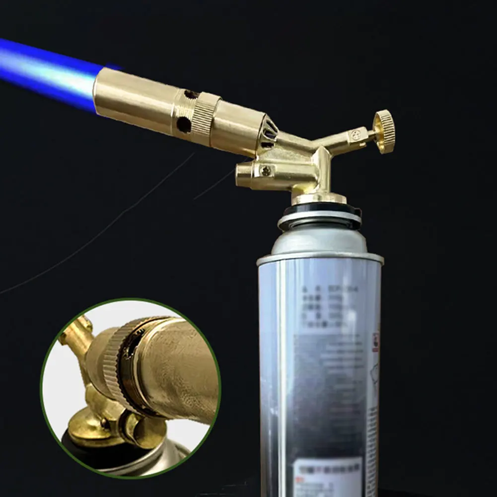 Propane Torch Head Welding Torch Blow Torch Butane Torch for Light Welding Soldering Brazing Heating