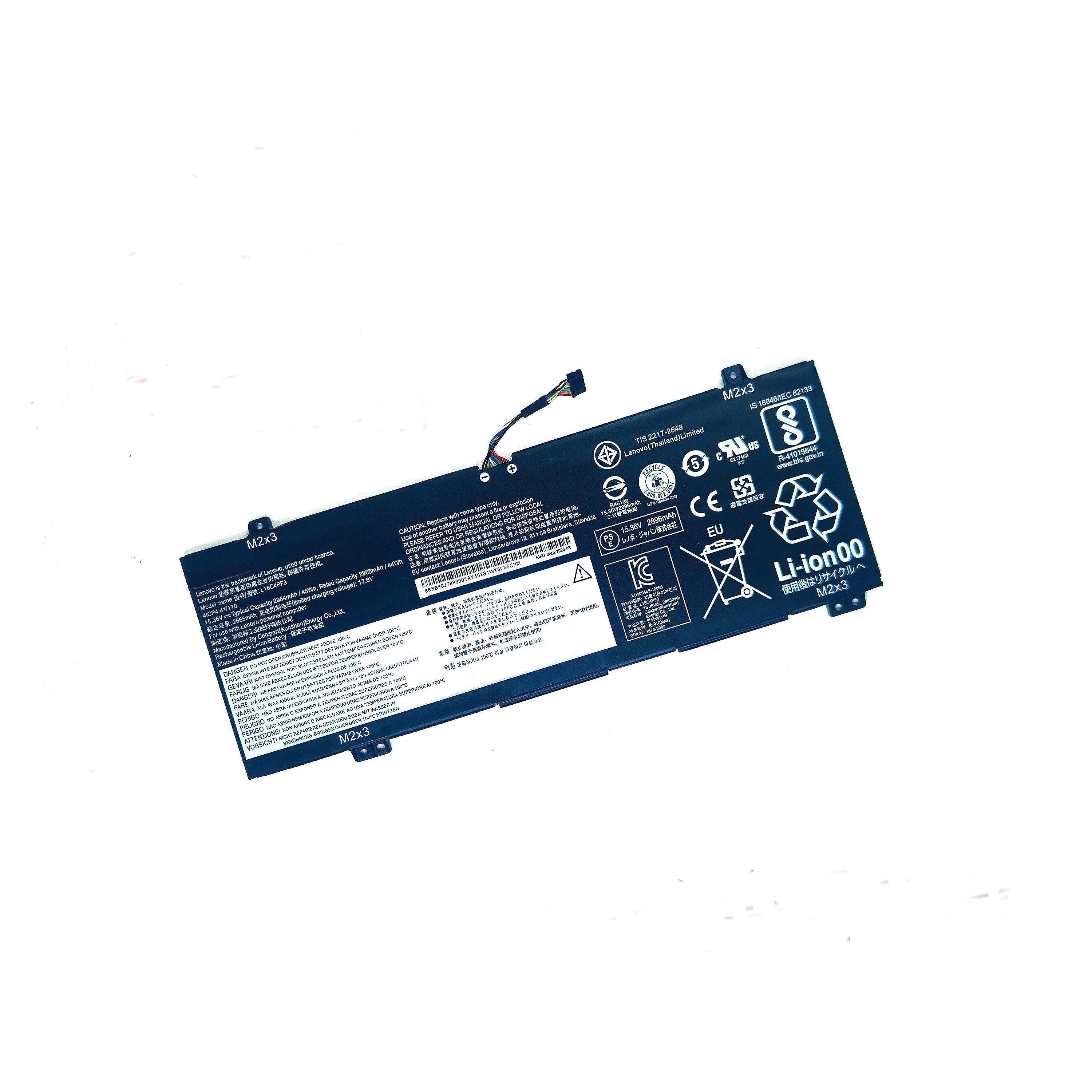 Marvenho New 15.36V 2964mAh 45WH  L18C4PF3 L18M4PF3 L18C4PF4  Laptop Battery for  Lenovo IdeaPad C340-14API S540-14API