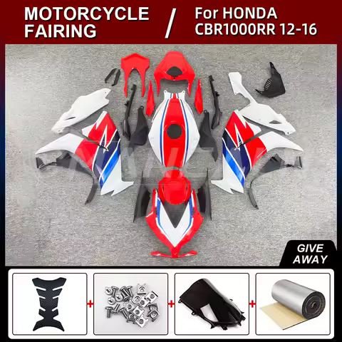 New Motorcycle Fairings Kit for Honda CBR1000RR CBR 1000 RR 2012-2016 Bodywork Set High Quality ABS Injection red white bule