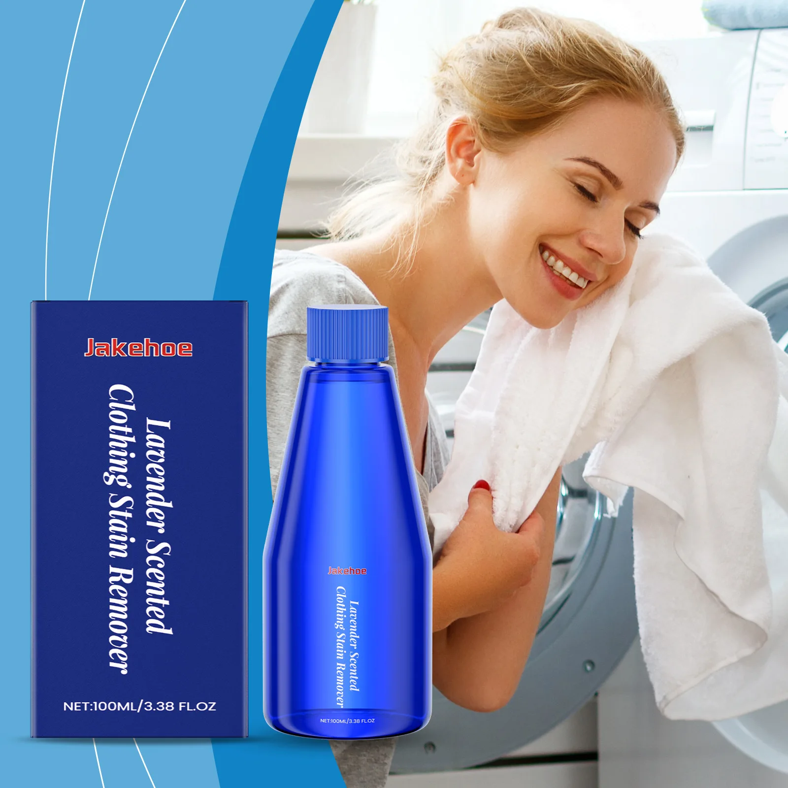 Strong Laundry Detergent Clean Wash Clothes Remove Stain Dirt Oil Ink Blot Spot Mild Not Damage Restore Color Laundry Detergent