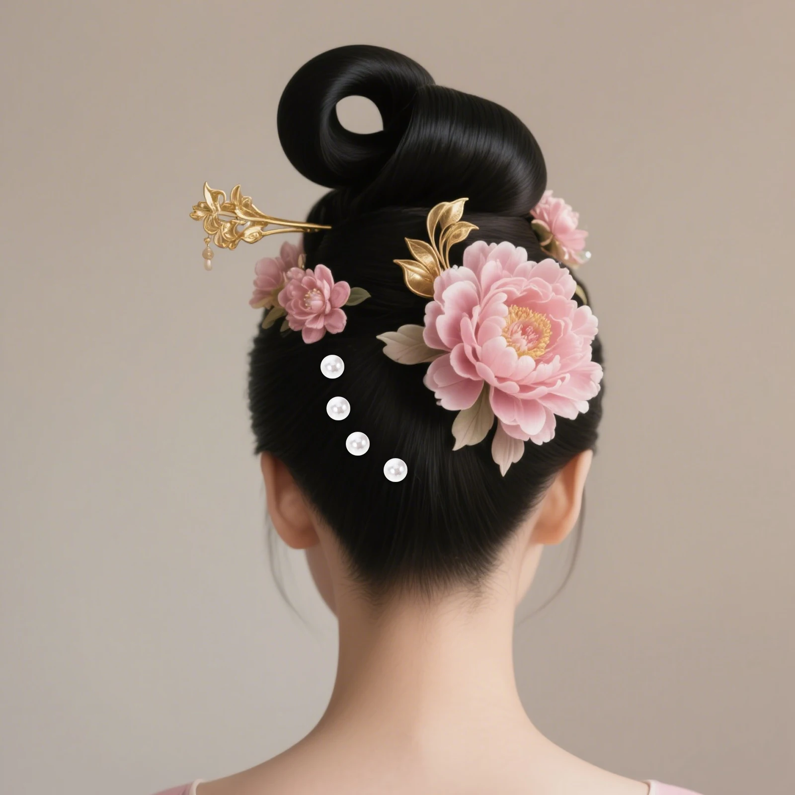 

24Pcs Wedding Hair Clips Elegant Pearl Spiral Hairpins Bridal Updo Hair Accessories Spring Twist Pins for Formal Occasions