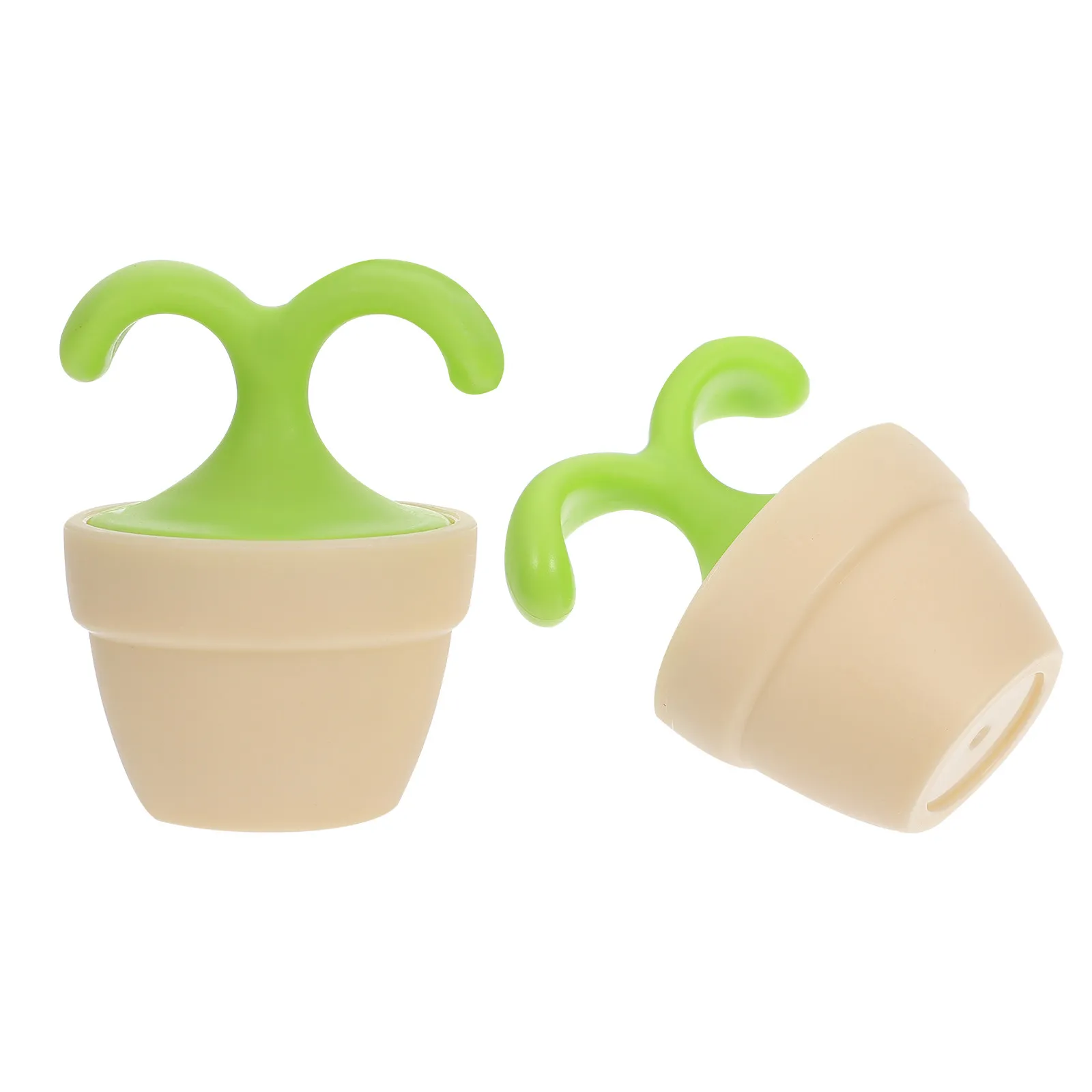 2Pcs Professional Grade Body Massager Rolling Ball Skin-Safe Surface for Neck Shoulders Back Legs Feet Face Massage