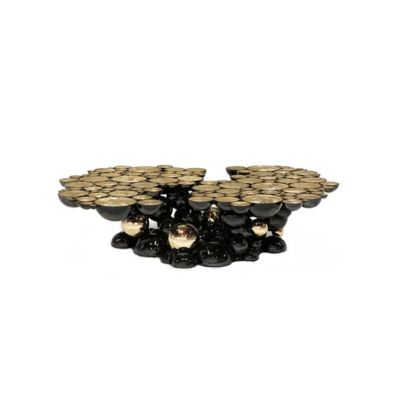 Stainless steel coffee table