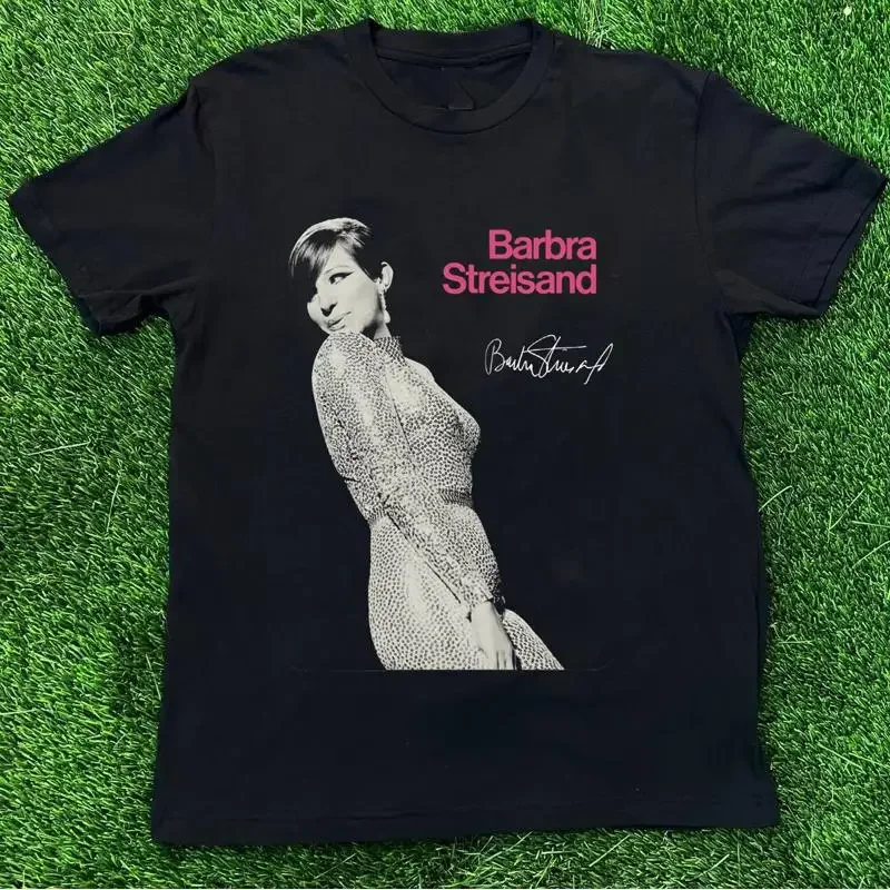 Barbra Streisand 1966 Concert Signature Black All Size S 5Xl T Shirt