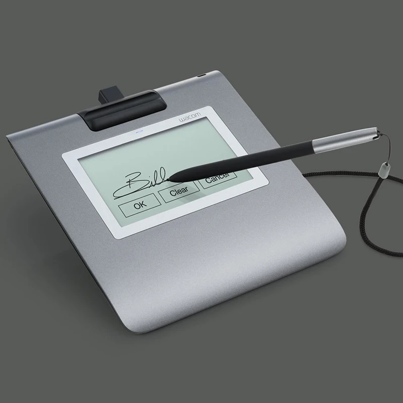 Imagem -03 - Wacom-lcd Signature Pad para Uso Comercial Stu430 45 Polegadas