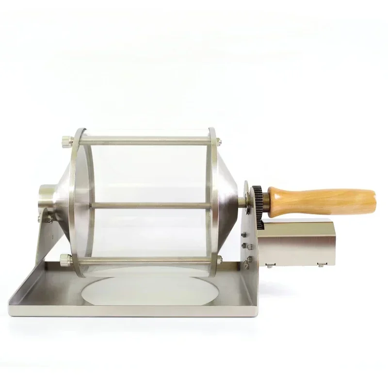 

110V/220V Small Household Fuel Gas Coffee Beans Baking Machine Direct Fire Roaster 400G Capacity Glass Transparent Visualization