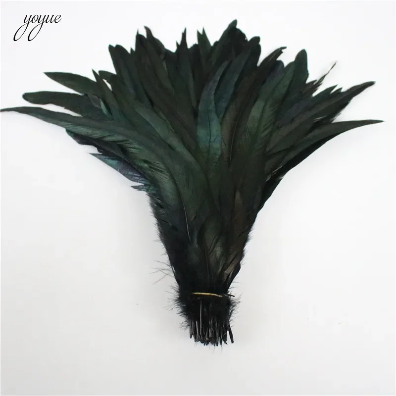 Wholesale 35-40CM Natural Rooster Coque Tail Feathers Cheap Feather For Crafts Christma Diy Pheasant Feather Decoration