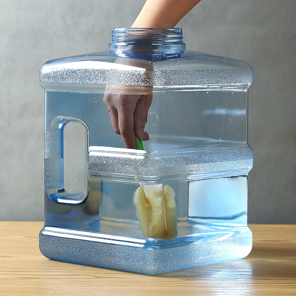 Contenitore per acqua da campeggio da 5 litri Secchio per la conservazione dell'acqua Serbatoio di stoccaggio dell'acqua di emergenza portatile per auto da escursionismo all'aperto da campeggio