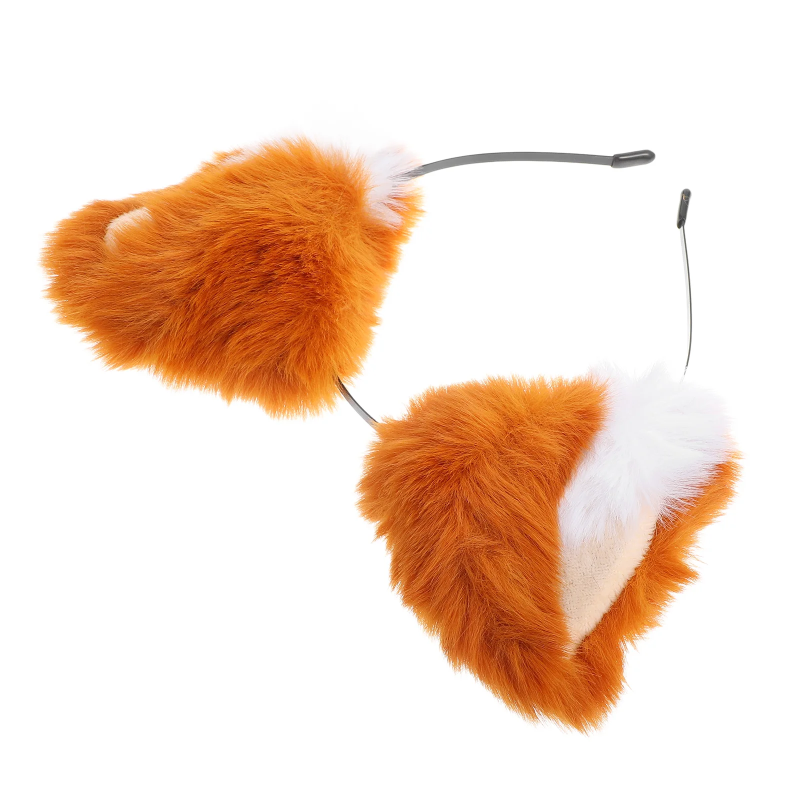 Stylish Hairband Dance Ear Socket Plush Accessories Three-dimensional Cat Headband White Creative