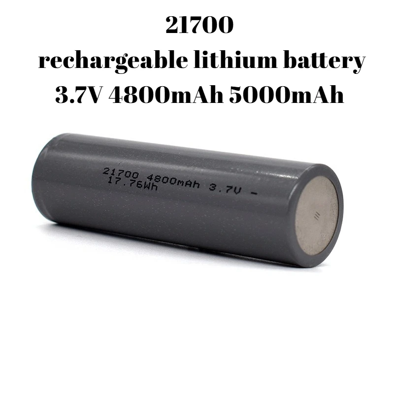 

21700 3,7 В, 4800 мАч, литий-ионная аккумуляторная батарея для дозатора воды для домашних животных, бигуди, заполняющий свет, светильник для фотосъемки