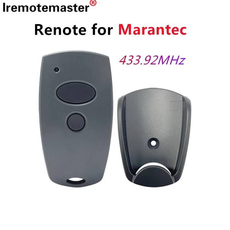 For Marantec 433MHz Series Digital D302 D304 Fixed Code Télécommande Marantec Garage Door Remote Control Duplicator D382 D384