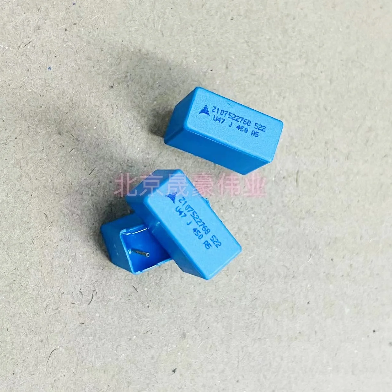 5pcs  450V0.47uf original calibration capacitor  400V0.47uf 474 470nf 15mm pin pitch volume length height thickness 18 *