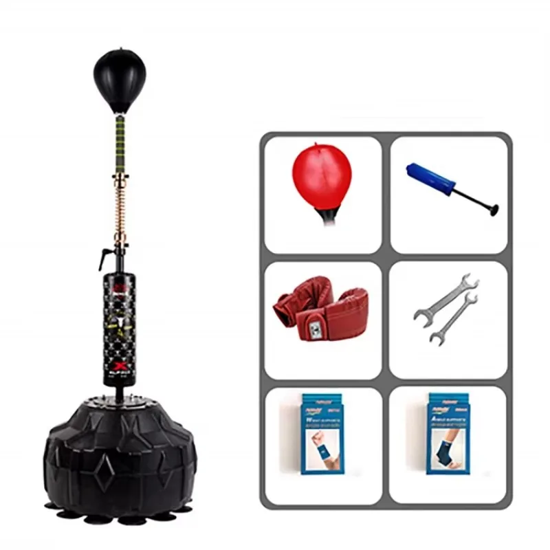 Professionele boksuitrusting Staande bokszak en zandzak Veerbokszak