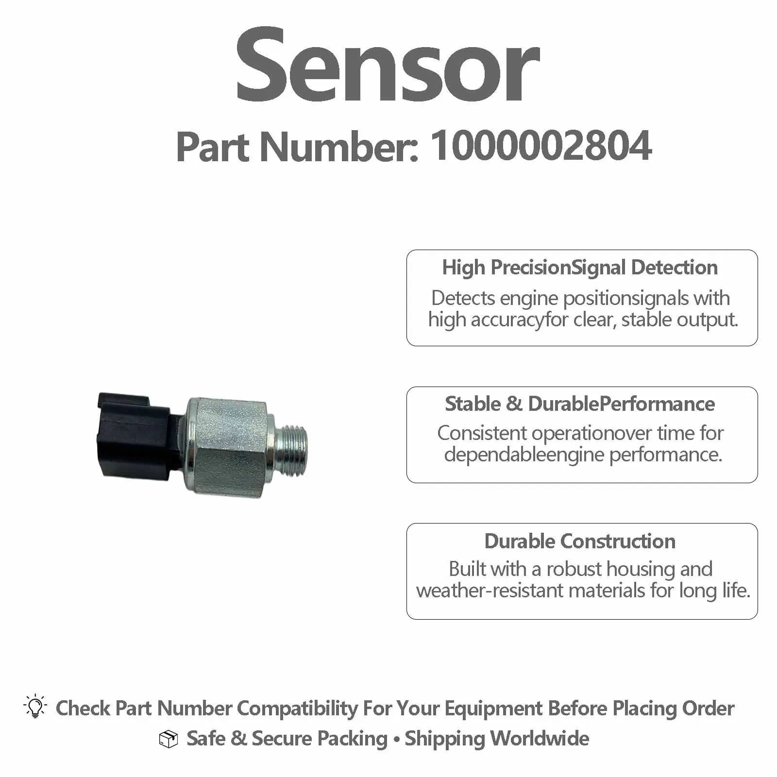 Oil pressure sensor 2374894 ESZ1198VM 2848A071 For PERKINS CATERPILLAR Engine Parts