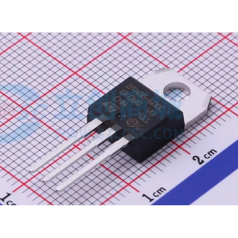 20PCS BTA08-600C BTA08-600CRG TO-220 100% New original Chipset IC Electronic Component SMD