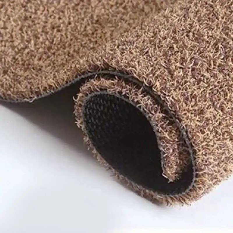 Shoes Clean Door Mat Anti-Slip Floor Carpet Rug 40x60cm Polyester Fiber Black Coffee TPR Rubber Non Slip Doormat Home Decoration