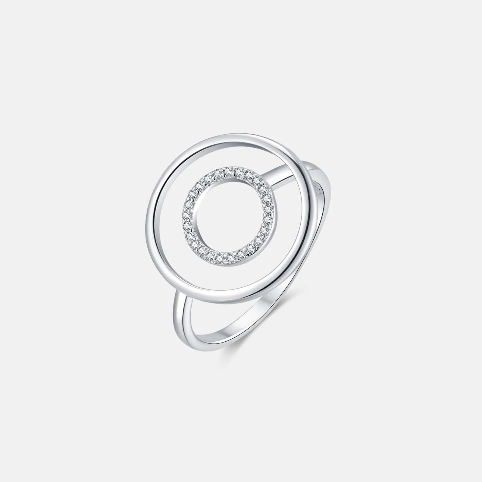 VEWANT anello da donna rotondo con cerchio regolabile in argento Sterling 925 riciclabile di lusso Fine Jewelry 2024 regalo di compleanno per