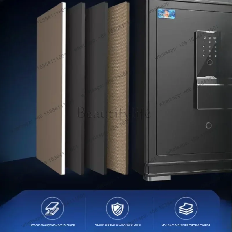 xx4 Nightstands And Side Tables Smart Fingerprint Face Safe Modern Secret Storage Electronics