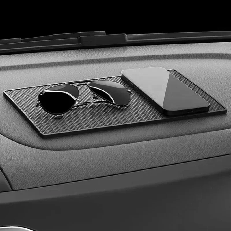 

Приборная панель автомобиля, липкий противоскользящий коврик из ПВХ, силиконовый противоскользящий коврик для хранения, нескользящий липкий коврик