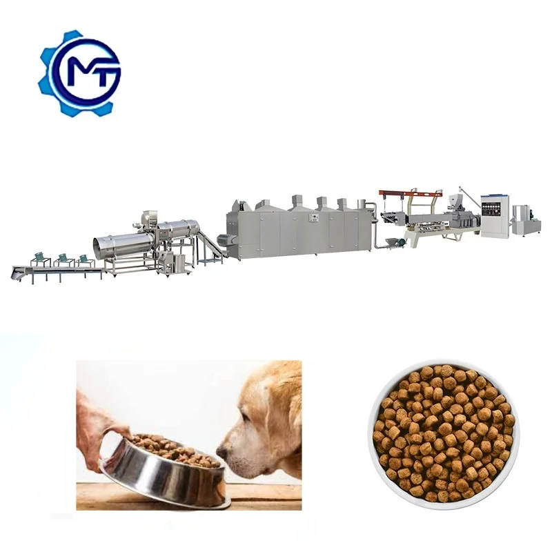 Pet Food Processing Machine Food Processing Lines New Model 2025 Extruder Machine for Pet Dog Food Processing
