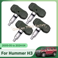 Tire Sensors For Hummer H3 H3T Tire Pressure Monitoring System 4pcs 315MHz 15122618 TPMS Tire Sensor