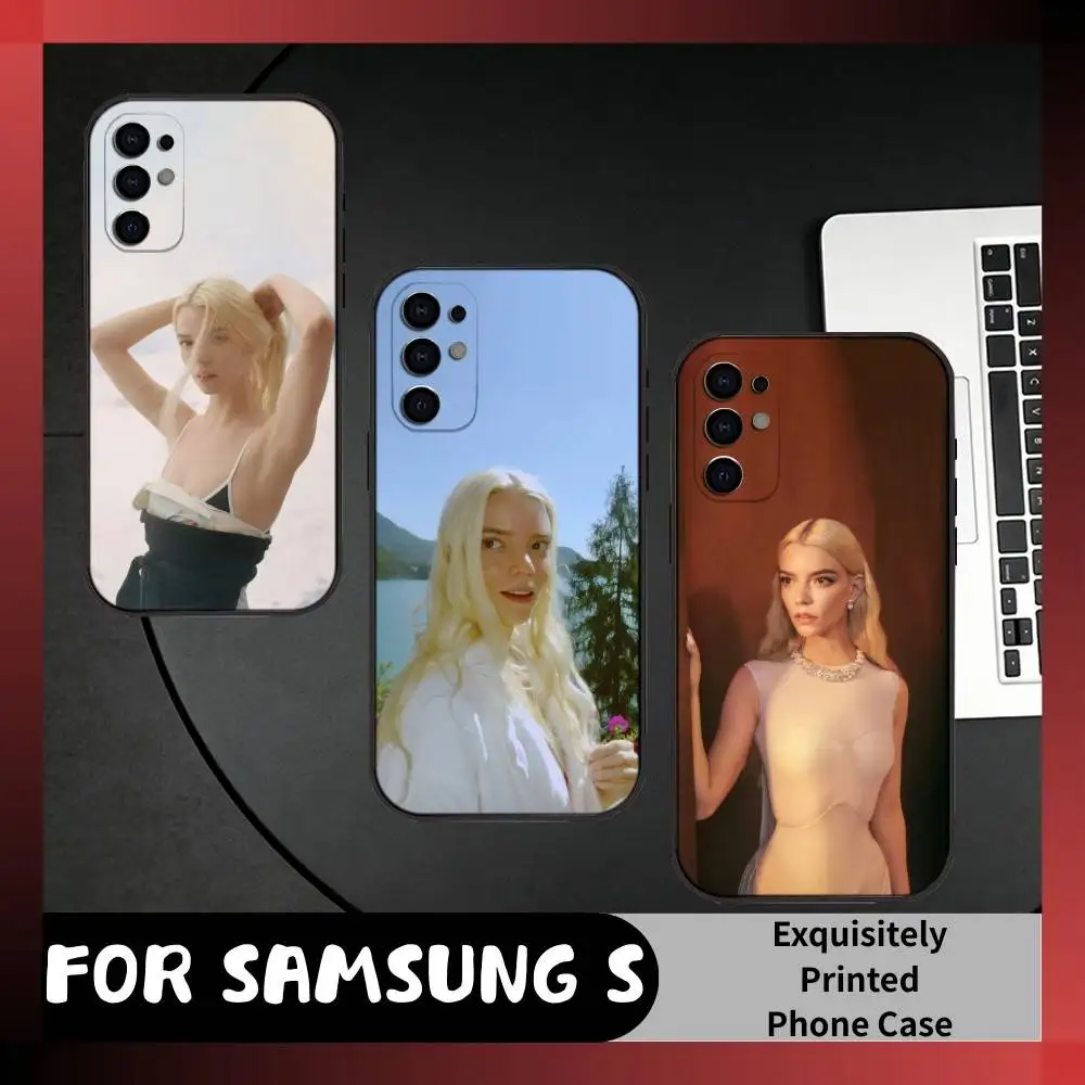 

Anya T-J A-Anya T-Taylor-Joy Phone Case For Samsung S25,S24,S21,S22,S23,S20,Ultra,S26,Plus,Fe,Note,5G Black Cover