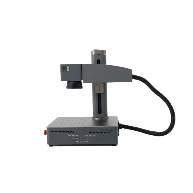20W Metal Fiber Laser Engraving Machine All-Materials Aluminium Marking Supports DXF PLT BMP Formats